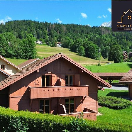 Chalet Duplex Mont-Saxonnex "Le Jarbay " Buitenkant foto