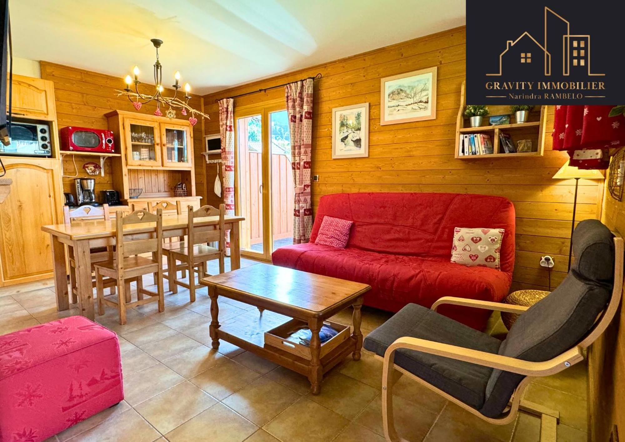Chalet Duplex Mont-Saxonnex "Le Jarbay " Buitenkant foto
