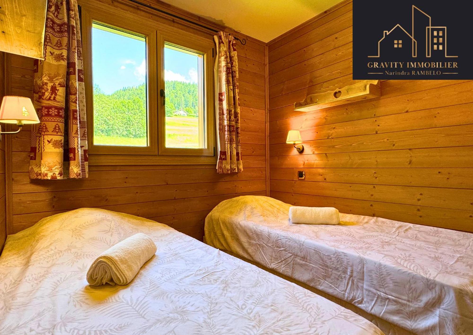 Chalet Duplex Mont-Saxonnex "Le Jarbay " Buitenkant foto