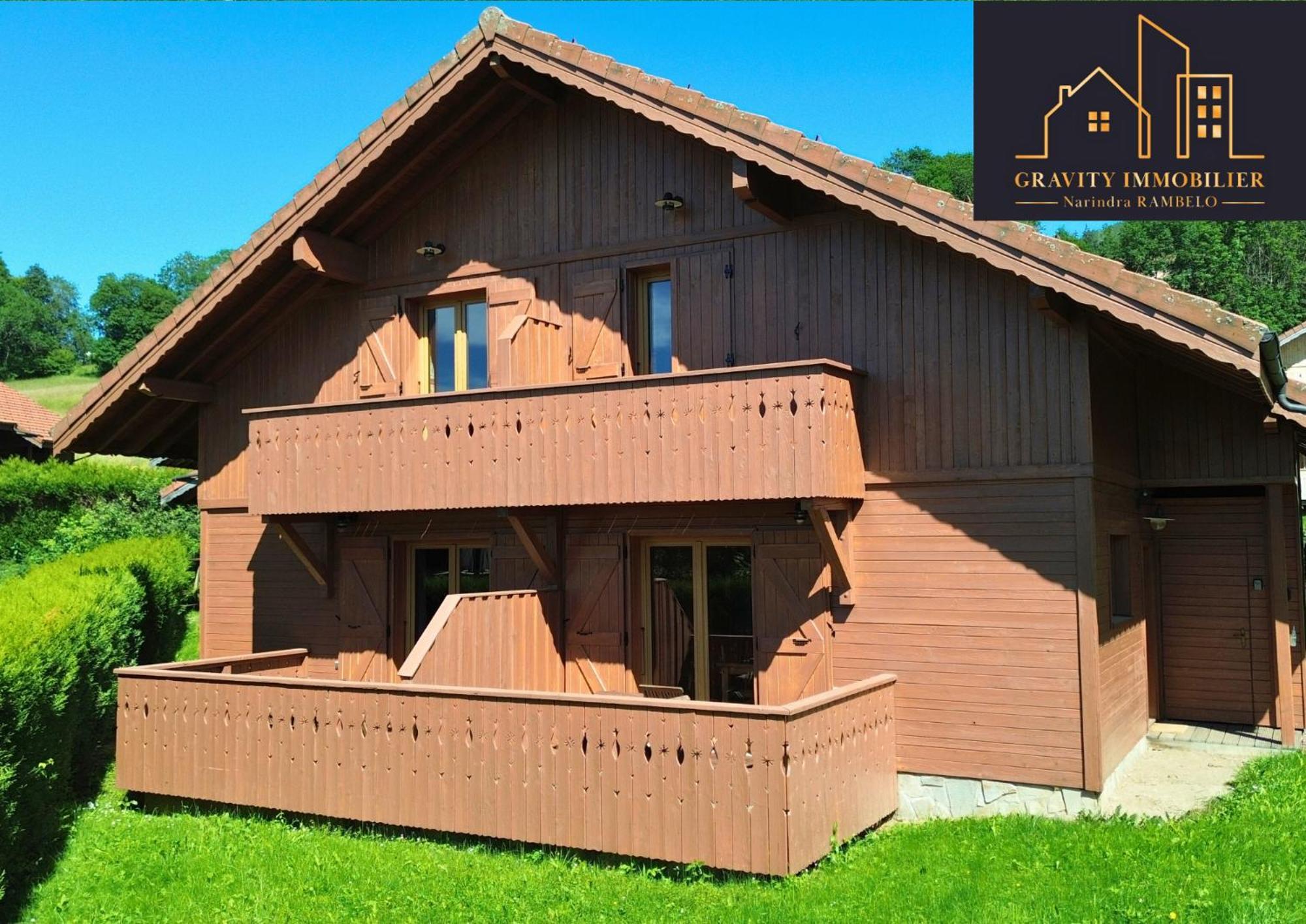 Chalet Duplex Mont-Saxonnex "Le Jarbay " Buitenkant foto