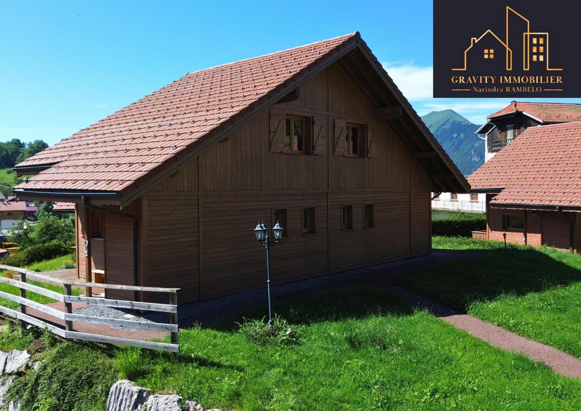 Chalet Duplex Mont-Saxonnex "Le Jarbay " Buitenkant foto